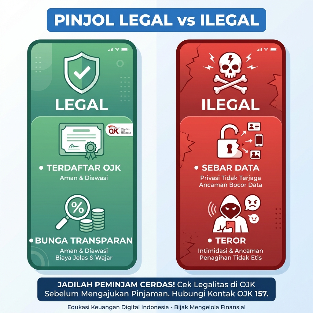 Apa Itu Pinjol: Definisi, Jenis, Cara Membedakan Pinjol Legal dan Ilegal